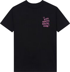 Футболка Anti Social Social Club Coral Crush T-Shirt &apos;Black&apos;, черный