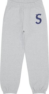 Спортивные брюки Supreme S Logo Sweatpant &apos;Grey&apos;, серый