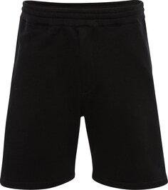 Шорты Alexander McQueen Selvedge Logo Tape Detail Shorts &apos;Black&apos;, черный
