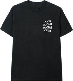 Футболка Anti Social Social Club Mind Games Tee &apos;Black&apos;, черный