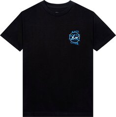 Футболка Anti Social Social Club x Fragment Precious Petals Tee &apos;Black/Blue&apos;, черный