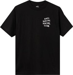 Футболка Anti Social Social Club Kkoch Tee &apos;Black&apos;, черный