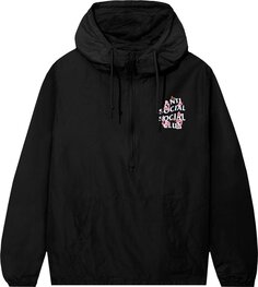 Анорак Anti Social Social Club Kkoch Anorak &apos;Black&apos;, черный