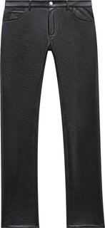 Брюки Courrèges 5-Pocket Vinyl Pants &apos;Black&apos;, черный Courreges