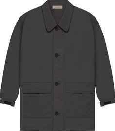 Куртка Fear of God Essentials Barn Jacket &apos;Iron&apos;, черный