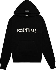 Свитер Fear of God Essentials Knit Sweater &apos;Black&apos;, черный