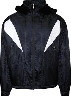 Куртка Balmain Monogram Track Jacket &apos;Noir&apos;, черный