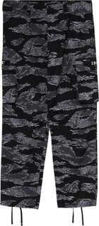 Брюки BAPE Tiger Camo Relaxed Fitilitary Pants &apos;Black&apos;, черный