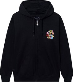 Худи Anti Social Social Club Torn Pages Of Our Story Zip Hoodie &apos;Black&apos;, черный