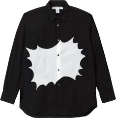 Рубашка Comme des Garçons SHIRT Poplin Shirt &apos;Black&apos;, черный
