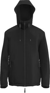 Куртка Burberry EKD Print Hooded Jacket &apos;Black&apos;, черный