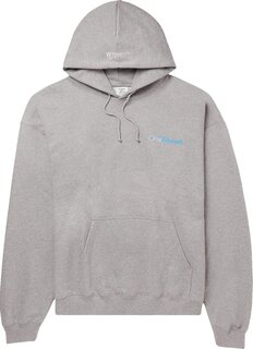 Худи Vetements Only Vetements Hoodie &apos;Grey Melange&apos;, серый