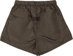 Шорты Fear of God Essentials Running Shorts &apos;Off Black&apos;, черный