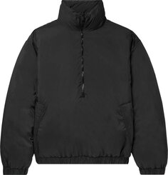 Пуловер Fear of God Essentials Quilted Pullover &apos;Iron&apos;, черный