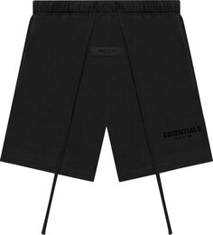 Спортивные шорты Fear of God Essentials Sweatshort &apos;Stretch Limo&apos;, черный