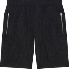 Шорты Givenchy Relax Fit Allover 4G Shorts &apos;Black&apos;, черный