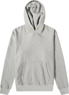 Худи Les Tien Cropped Hoodie &apos;Heather Grey&apos;, серый