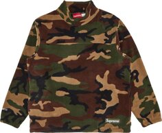 Пуловер Supreme x Polartec Mock Neck Pullover &apos;Woodland Camo&apos;, разноцветный