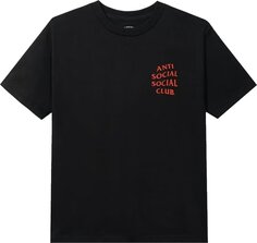 Футболка Anti Social Social Club Omakase Tee &apos;Black&apos;, черный