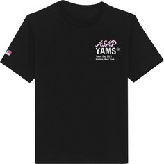 Футболка Hidden NY x Yams Day World Series T-Shirt &apos;Black&apos;, черный