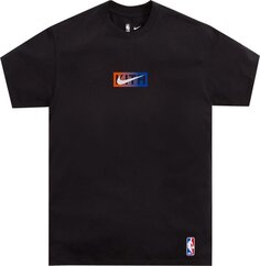 Футболка Kith &amp; Nike For New York Knicks Tee BX &apos;Black&apos;, черный