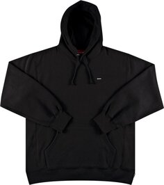 Толстовка Supreme Small Box Hooded Sweatshirt &apos;Black&apos;, черный