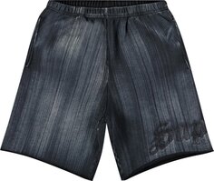 Спортивные шорты Supreme Brush Stroke Sweatshort &apos;Black&apos;, черный