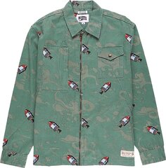 Рубашка Billionaire Boys Club Space Woven Shirt &apos;Green&apos;, зеленый