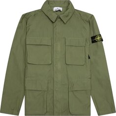 Куртка Stone Island Field Jacket &apos;Olive&apos;, зеленый