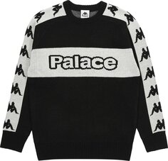 Джемпер Palace x Kappa Knit &apos;Black&apos;, черный