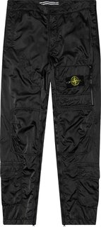Брюки Stone Island Logo Patch Cargo Pants &apos;Black&apos;, черный