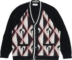 Кардиган Marine Serre Knit Cardigan &apos;Black&apos;, черный