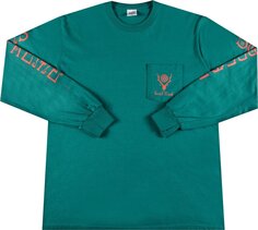 Лонгслив Supreme x SOUTH2 WEST8 Long-Sleeve Pocket Tee &apos;Teal&apos;, бирюзовый