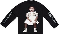 Футболка Kanye West Donda Chicago Listening Party Double-Sleeve T-Shirt &apos;Black&apos;, черный