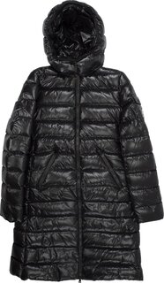 Пуховик Moncler Moka Long, черный