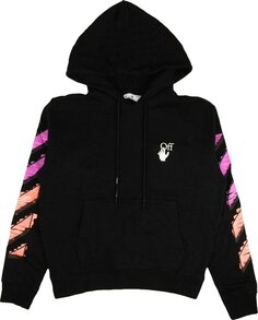 Худи Off-White Marker Slim Hoodie &apos;Black&apos;, черный