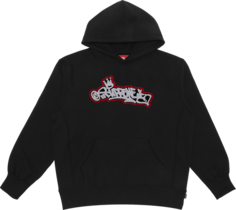Толстовка Supreme Handstyle Hooded Sweatshirt &apos;Black&apos;, черный