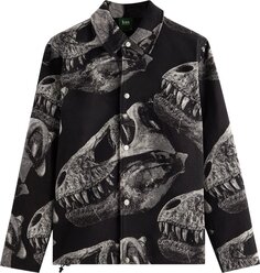 Куртка Kith For AMNH T-Rex Coaches Jacket &apos;Black&apos;, черный