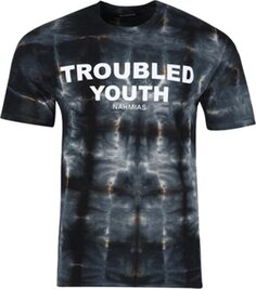 Футболка Nahmias Troubled Youth T-Shirt &apos;Black/Tye Dye&apos;, черный