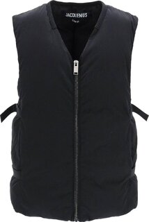 Жилет Jacquemus Le Gilet Carozzu Vest &apos;Black&apos;, черный