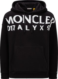 Худи Moncler Genius x 1017 ALYX 9SM Logo Hoodie &apos;Black&apos;, черный