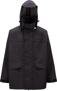 Шорты Moncler Genius Rhonestock Short Parka Coat &apos;Black&apos;, черный