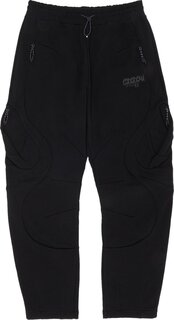 Брюки MCQ Gloopy Sweat Pant &apos;Darkest Black&apos;, черный