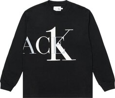 Лонгслив Palace x Calvin Klein Long-Sleeve &apos;Black&apos;, черный