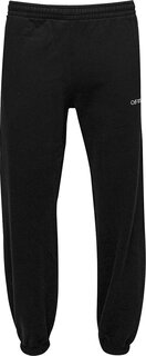 Спортивные брюки Off-White Caravag Paint Slim Sweatpant &apos;Black&apos;, черный
