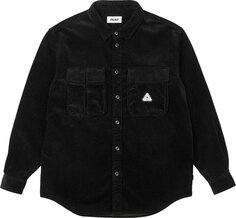 Рубашка Palace Cargo Cord Shirt &apos;Black&apos;, черный