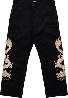 Брюки Palace Double Dragon Tour Plain Pant &apos;Black&apos;, черный