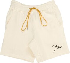 Спортивные шорты Rhude Sweatshort &apos;Vintage White&apos;, белый