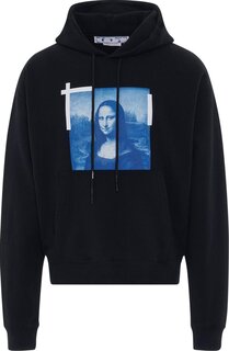 Худи Off-White Monalisa Over Hoodie &apos;Black&apos;, черный