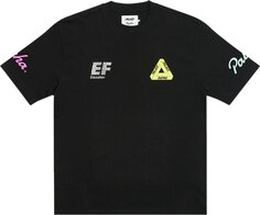 Футболка Palace x Rapha EF Education First T-Shirt &apos;Black&apos;, черный
